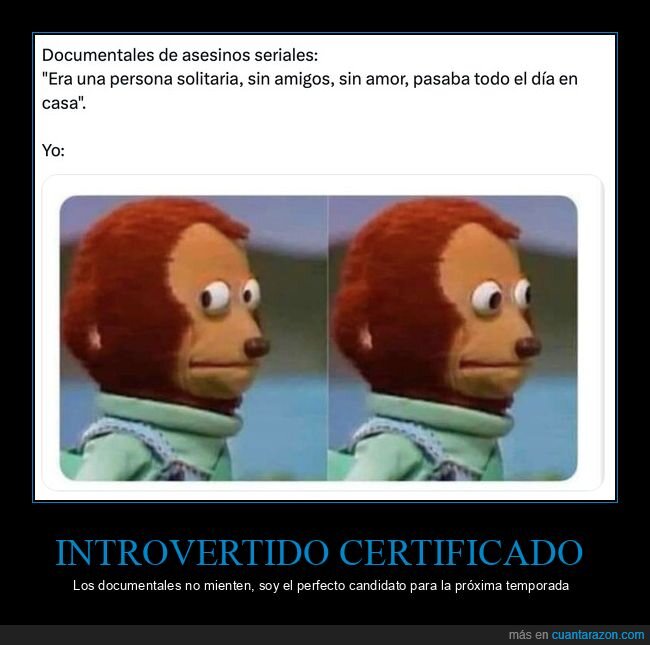 introversi&oacute;n,aislamiento,documental,serial,antis&eacute;ptimo