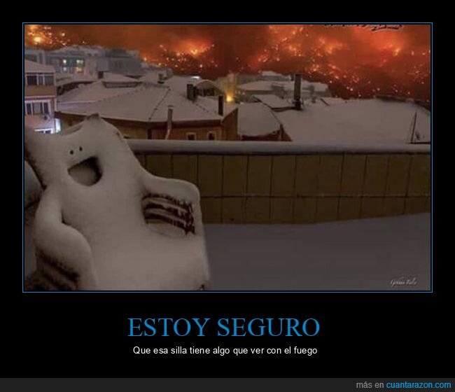 incendio,culpa,desastre,silla,negaci&oacute;n