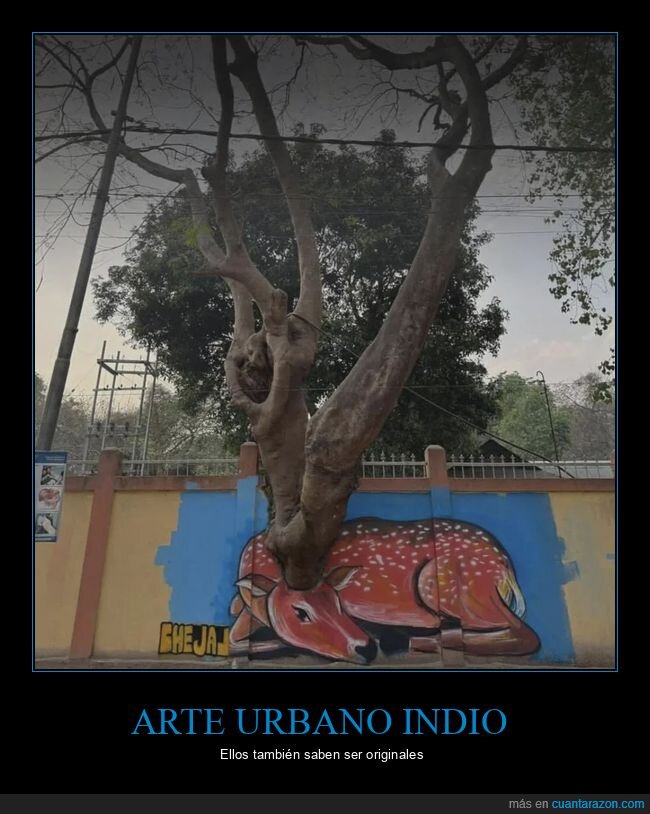 arteurbano,India,surrealismo,calle,absurdo