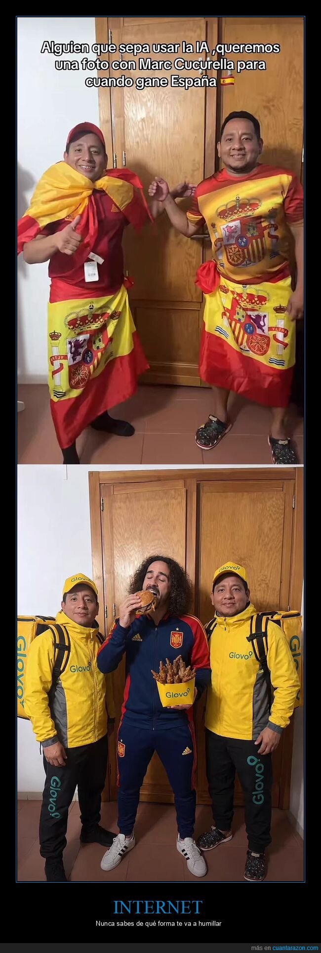 panchitos,cucurella,glovo,TikTok,IA,viralidad,Espa&ntilde;a,tendencia