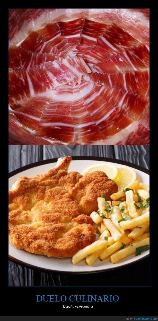gastronom&iacute;a,Argentina,Espa&ntilde;a,comparaci&oacute;n,fre&iacute;r