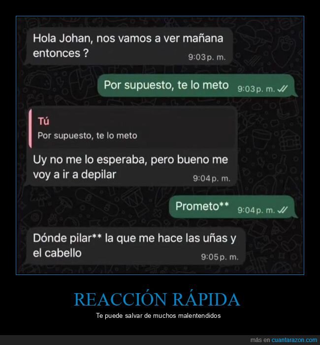 cancelaciones,planes,WhatsApp,excusas,dejadez