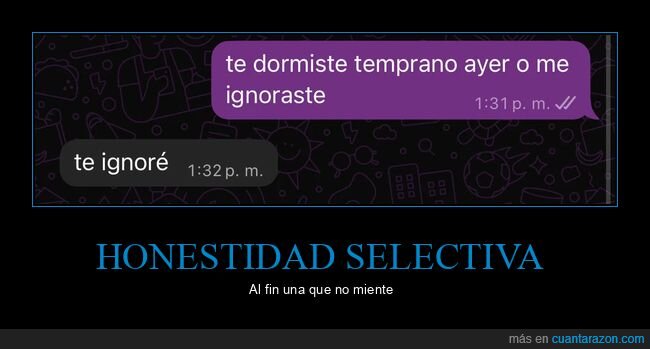 relaciones,mensajes,ignorancia,comunicaci&oacute;n,sinceridad