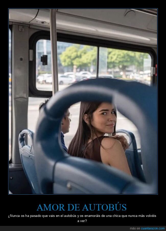 autob&uacute;s,desconocida,fugaz,destino,melancol&iacute;a