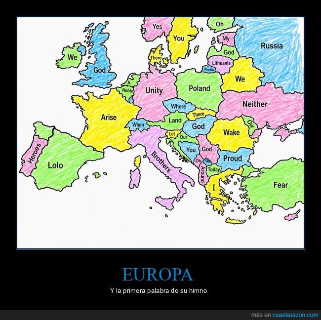 Himnos,Europa,Geopol&iacute;tica,Identidad,Geograf&iacute;a