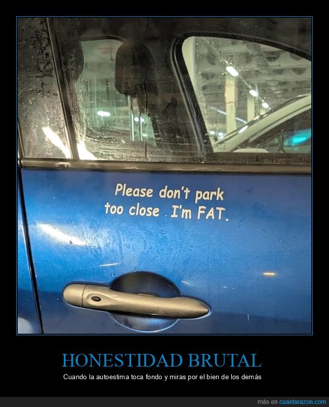 coche,estacionamiento,autocr&iacute;tica,humor,sinceridad