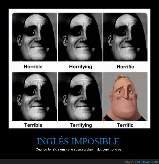 idioma,ingl&eacute;s,confusi&oacute;n,gradaci&oacute;n,absurdo