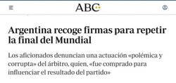 Enlace a Los argentinos pidiendo revancha como si fuera un videojuego