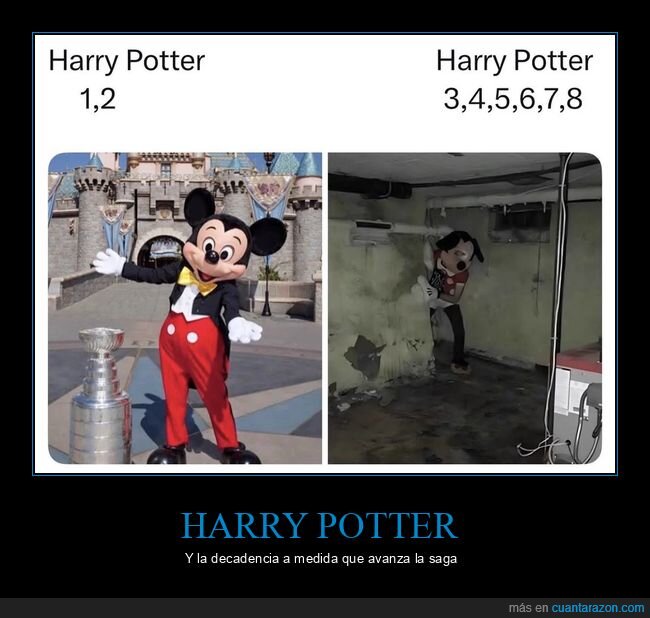Harry Potter,Saga,Decadencia,Expectativa,Realidad