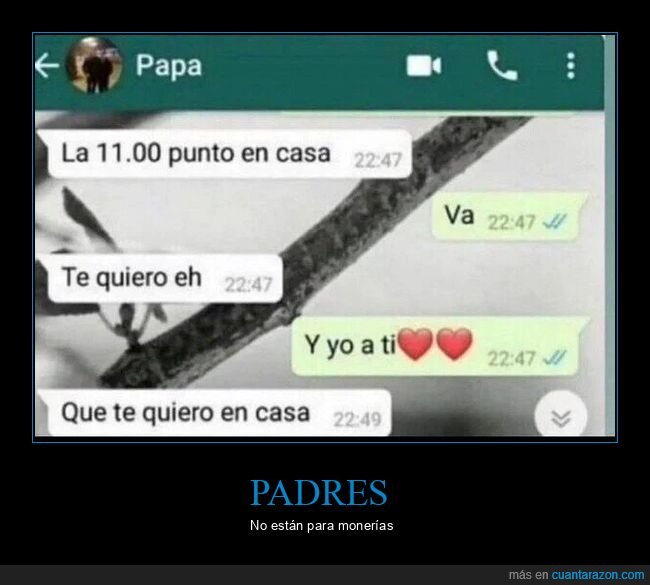 familia,WhatsApp,padres,generacional,ternura