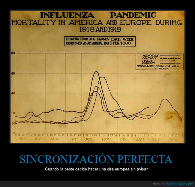 gripe espa&ntilde;ola,muertes,influenza,pandemia