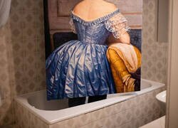 Enlace a Este artista pintó el reverso de 16 obras maestras icónicas, ofreciendo una perspectiva nueva del arte