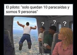 Enlace a Pues ahora sobran 2 paracaídas