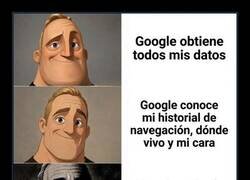 Enlace a Google: experto en ti, principiante en lógica