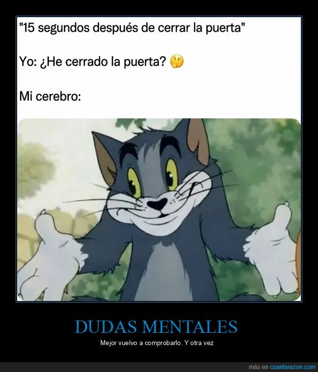 paranoia,puerta,cerebro,obsesi&oacute;n,cotidiano