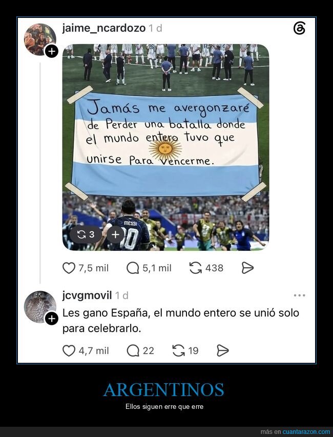 f&uacute;tbol,derrota,Argentina,unidad,orgullo