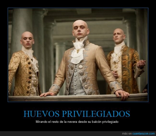 huevos,frigor&iacute;fico,privilegio,desigualdad,vida