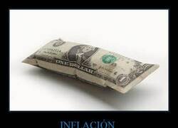 Enlace a Dinero hinchado, problemas reales