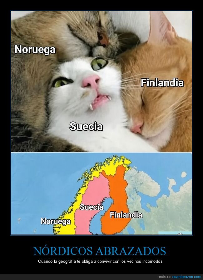 Escandinavia,geograf&iacute;a,vecinos,convivencia,n&oacute;rdicos