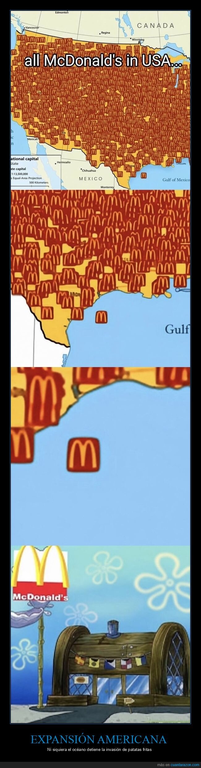 McDonald's,USA,Expansi&oacute;n,Saturaci&oacute;n,Hamburgueser&iacute;a