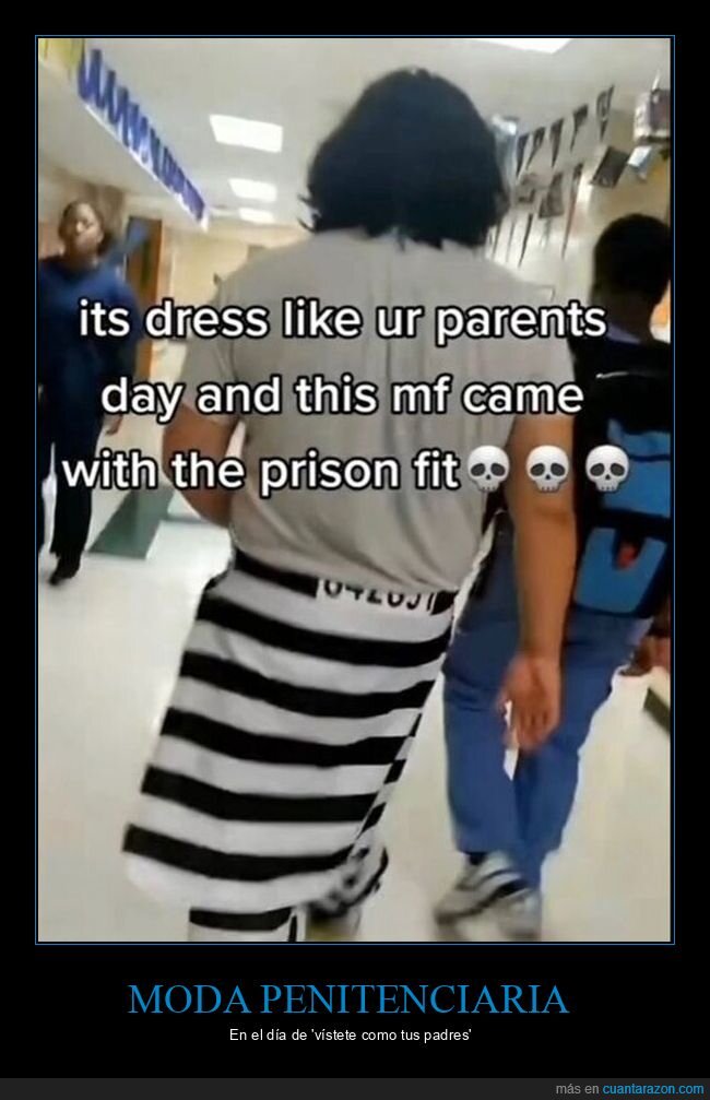 moda,c&aacute;rcel,outfit,fracaso,escuela