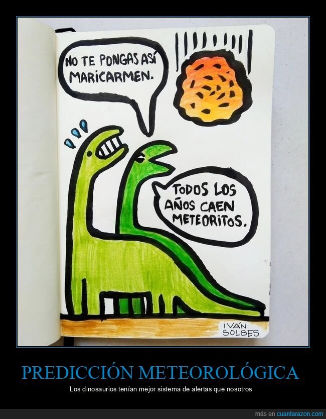 dinosaurios,meteorolog&iacute;a,extinci&oacute;n,predicci&oacute;n,cat&aacute;strofe