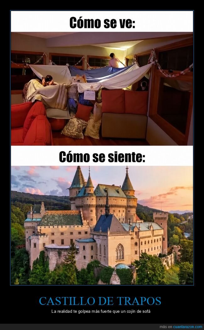 castillo,realidad,expectativas,ilusi&oacute;n,decepci&oacute;n