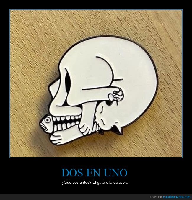 muerte,gato,calavera,absurdo,destino