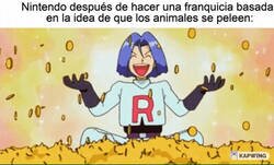 Enlace a Nintendo descubrió que la gente pagaría por ver animales pegarse