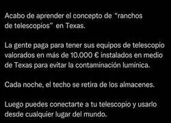 Enlace a Rancho de telescopios, Texas