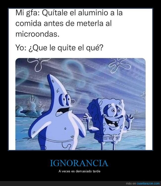 abuelas,microondas,aluminio,desobediencia,cocina