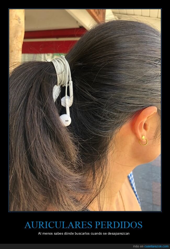 auriculares,cables,desorden,pelo,tecnolog&iacute;a