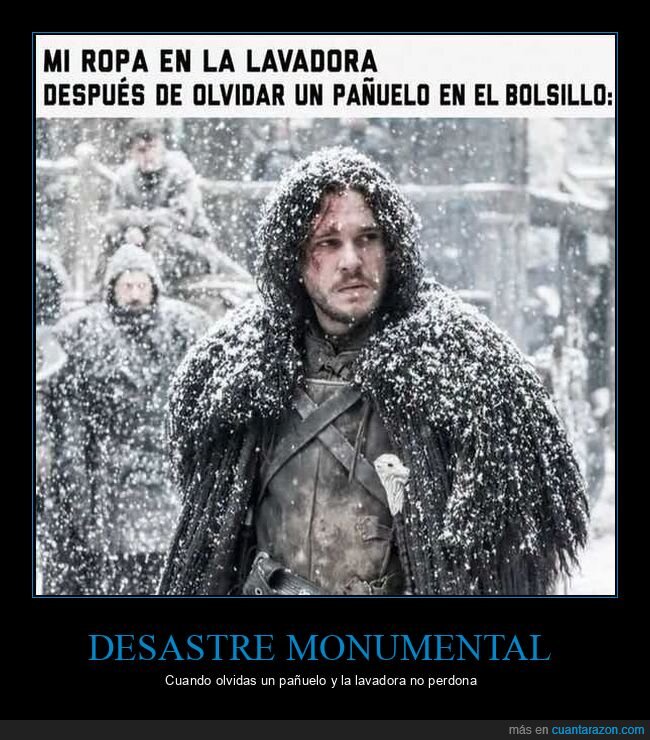 lavadora,ropa,desastre,pa&ntilde;uelo,congelaci&oacute;n