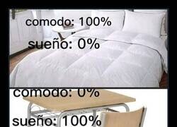 Enlace a Me duermo antes en el pupitre que en la cama