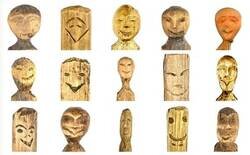 Enlace a Esculturas sonrientes de madera a la deriva, de origen prehistórico, recuperadas cerca de la costa ártica