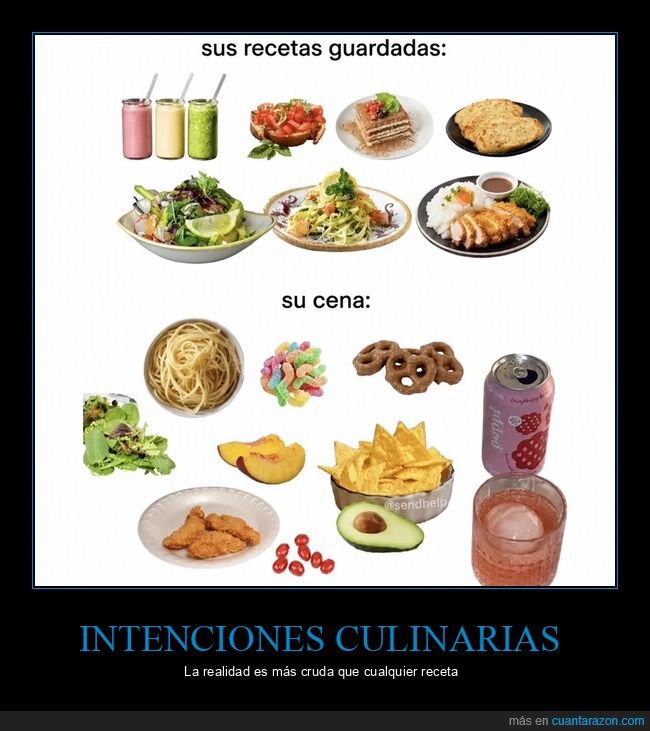 recetas,cocina,realidad,expectativas,fracaso