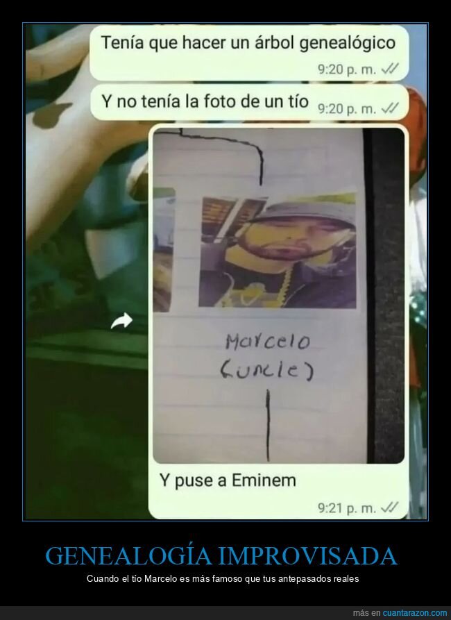 familia,genealog&iacute;a,Eminem,faltas,creatividad