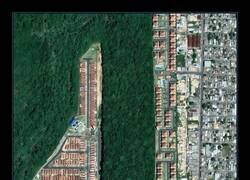 Enlace a Vista aérea de Manaos, con la selva amazónica en el horizonte