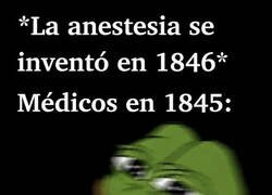 Enlace a Un año antes de la anestesia