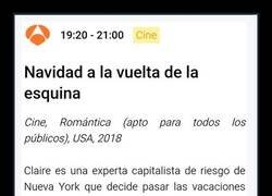 Enlace a No os vais a creer la peli que emiten en Antena3
