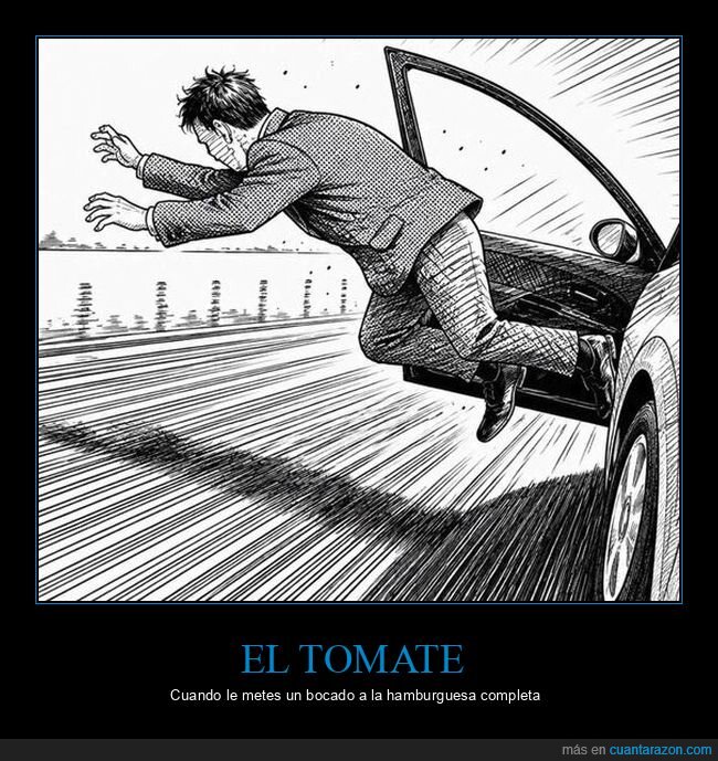 tomate,s&aacute;ndwich,desastre,expulsi&oacute;n,automovilismo