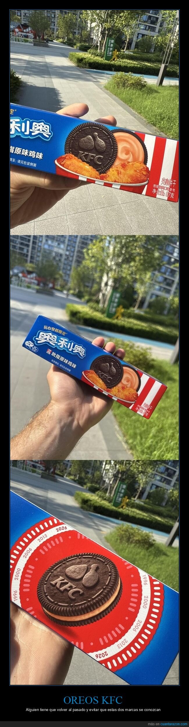 KFC,Oreo,China,Gastronom&iacute;a,Fusi&oacute;n