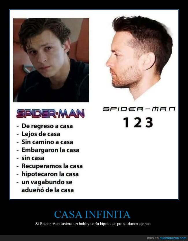 casa,Spider-Man,obsesi&oacute;n,hipoteca,absurdo