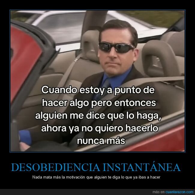 rebeld&iacute;a,procrastinaci&oacute;n,terquedad,motivaci&oacute;n,psicolog&iacute;a