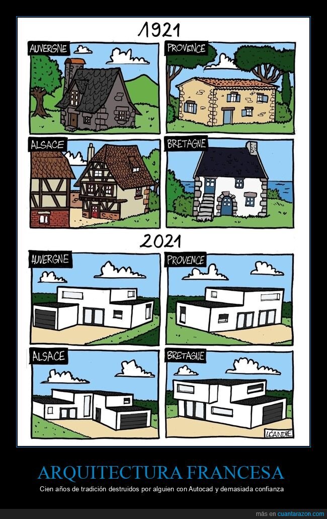 arquitectura,modernismo,contraste,decadencia,Francia