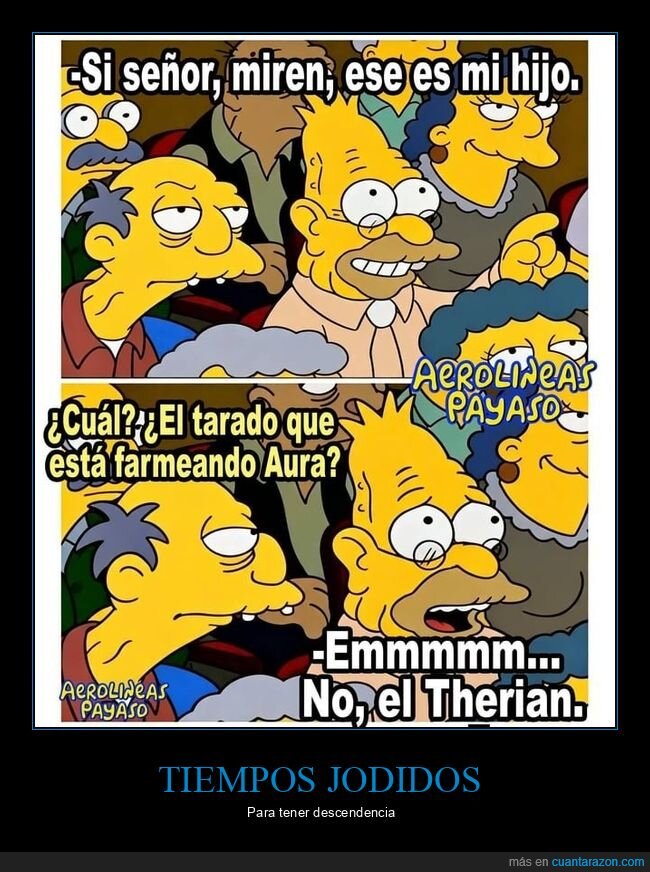 familia,herencia,generaciones,torpeza,simpsons