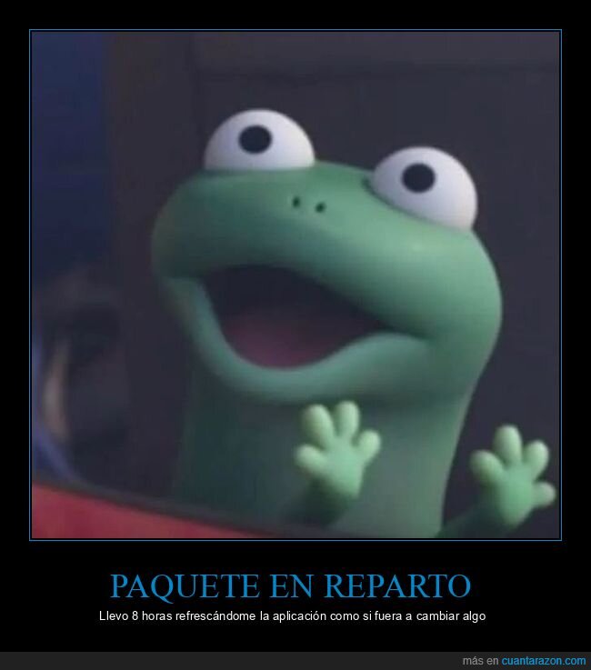 paquete,entrega,espera,ansiedad,frustraci&oacute;n