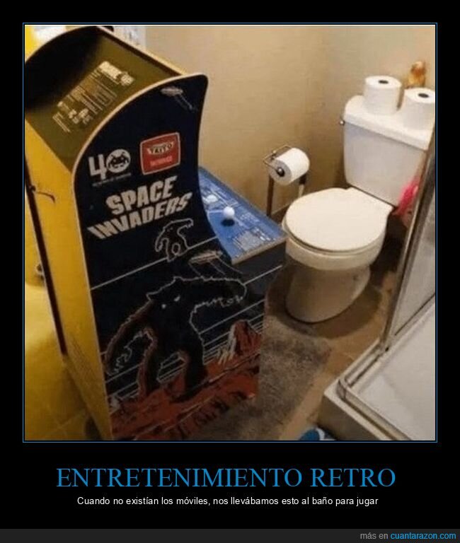 nostalgia,ba&ntilde;o,arcade,generaciones,tecnolog&iacute;a