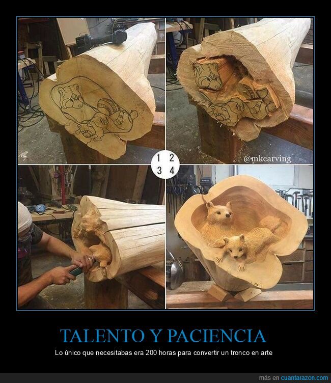 talla,madera,transformaci&oacute;n,artesan&iacute;a,dedicaci&oacute;n