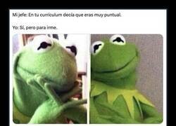 Enlace a Cuando dices que eres puntual pero solo para marcharte